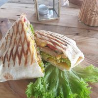 Wrap Spatz at Tjorvi‘s in Kiel