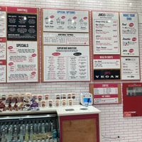 Wall menu at Loco Coco - Columbia in New York City