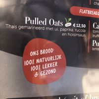 De vegan opties  at Insolar Eten en Drinken in Huizen