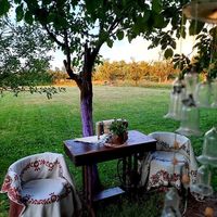 Sitting  at Lotus Mellow in Valea Lunga