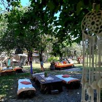 Communal area at Lotus Mellow in Valea Lunga