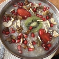 Porridge bowl   at Honey and Spice in Pushkar