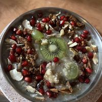 This was porridge   at Honey and Spice in Pushkar