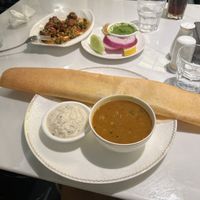 Masala dosa no butter  at Sharmaji in Guangzhou