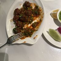 Veg Manchurian balls  at Sharmaji in Guangzhou