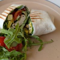 Mediterranean wrap at Sladobar in Opatija
