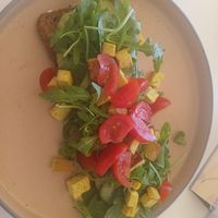 Avocado toast at Sladobar in Opatija