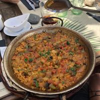 Vegan Paella for 1 person   at Can Shelabi Restaurant in Cadaques
