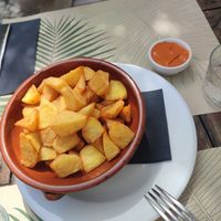 Bravas at Can Shelabi Restaurant in Cadaques