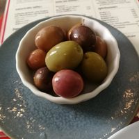Olives at Café Orient in Vienna
