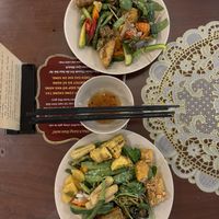 So many tasty veggies! ❤️ at Quan Am Lien Tho in Vung Tau