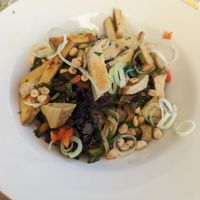 Noodles with tofu at A Horta - Bio Bistro in Sesimbra