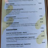 Menum at The Happy Shroom in Gloucester