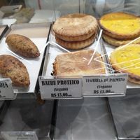 Muy sabroso y económico, comida al paso, hay asientos at Lanchonete do Perna Vegana in Sao Paulo