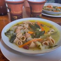 Sopa at El Encuentro - Tigre in Cusco