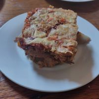 Musaka at El Encuentro - Tigre in Cusco