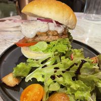 Truffle burger   at Vegan Amore 蔬慕 in Taipei