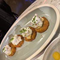 Crab cakes  at Vegan Amore 蔬慕 in Taipei
