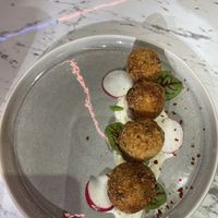 Potato fritters  at Vegan Amore 蔬慕 in Taipei