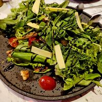 Arugula salad with sauteed mushrooms at Vegan Amore 蔬慕 in Taipei