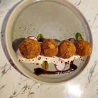 Potato balls at Vegan Amore 蔬慕 in Taipei