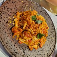 Pasta with kumquat Bolognese at Vegan Amore 蔬慕 in Taipei