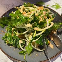 Salad not very substantial but it did taste good at Vegan Amore 蔬慕 in Taipei