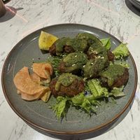 Fried “chicken"  at Vegan Amore 蔬慕 in Taipei