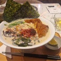 Truffle ramen at Vegan Amore 蔬慕 in Taipei