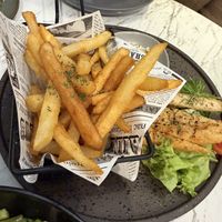 Fish and chips  at Vegan Amore 蔬慕 in Taipei