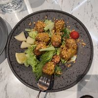 Vegan peanut chicken   at Vegan Amore 蔬慕 in Taipei