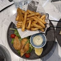 Fish and chips  at Vegan Amore 蔬慕 in Taipei