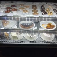 Many different sweets to choose from!  at Caneca Café in Sao Paulo