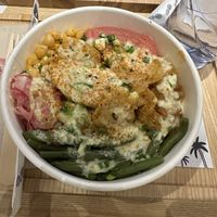 Hot bowl chick’en végétal (vegan)  at POKAWA in Pau