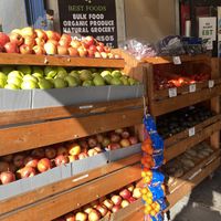 Upon Entry with Organic Produce   at Nature's Best Foods in Oakland