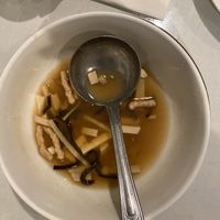 Hot and sour soup   at Nature Vegetarian Restaurant in Oakland