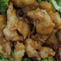General Tso's Chikn at Nature Vegetarian Restaurant in Oakland