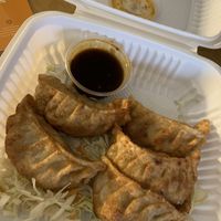 Potstickers at Nature Vegetarian Restaurant in Oakland