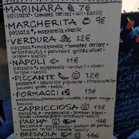 Menu at Kahut Cap Ferret in Lege-cap-ferret