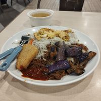 Been hoon, with 3 dish SGD 7 at SIN - Ding Shang Vegetarian 鼎上- T2 in East Singapore