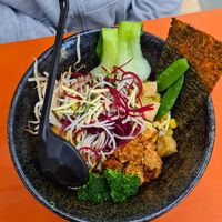 Bolognese ramen at Beyond Ramen in Berlin