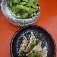 Kimchi dumplings at Beyond Ramen in Berlin