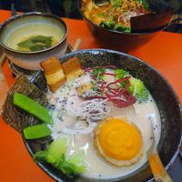 Tonkotsu style ramen at Beyond Ramen in Berlin