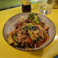 Sukothai noodles at Peace kitchen in Helsinki