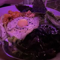 Ramen with a house made vegan egg  at SHPANA in Tbilisi