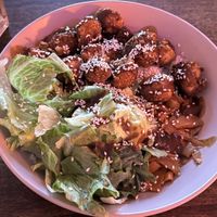 Tofu katsu bowl  at SHPANA in Tbilisi