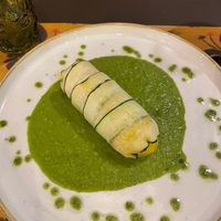 Cannolo vegano at I Morgante Bottegabistro in Agrigento