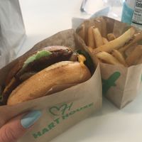 Single vbeef burger   at Hart House - Sepulveda in Los Angeles