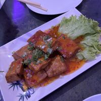 Tofu du chef sauce aigre-douce   at Phô72 in Le Mans