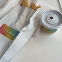 Churros & vegan chocolate   at El Churro in New York City